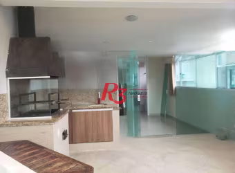 Casa com 3 dormitórios para alugar, 180 m² por R$ 7.500,00/mês - Embaré - Santos/SP