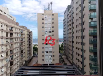 Apartamento com 1 dormitório à venda, 59 m² por R$ 425.000,00 - Pompéia - Santos/SP