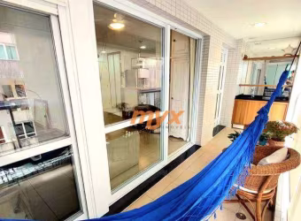 Apartamento com 2 dormitórios à venda, 80 m² por R$ 980.000,00 - Gonzaga - Santos/SP