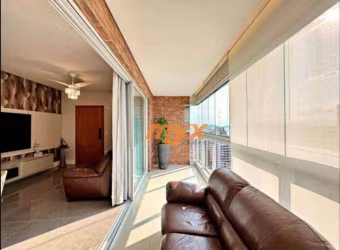 Apartamento com 3 dormitórios à venda, 141 m² por R$ 2.180.000,00 - Embaré - Santos/SP