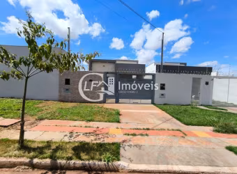 Casa para locação em Campo Grande-MS, São Francisco: 3 quartos, 1 suíte, 2 banheiros, 2 vagas - 89m². Confira!