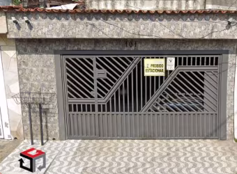 Sobrado com 155m² localizado no Jardim Independência em São Bernardo do Campo- SP.