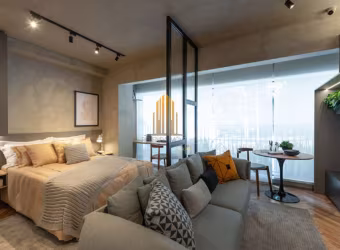 MODO POMPÉIA STUDIO RESIDENCIAL DE 31M²  COM 1 DORMITÓRIO ( 1 SUÍTE ) Á VENDA NA REGIÃO DE PINHEIROS