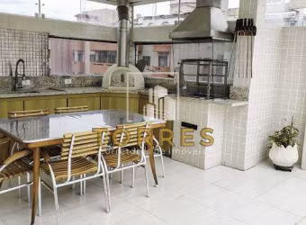 Comprar cobertura duplex na praia das Astúrias com 210m, Jacuzzi e churrasqueira no Guarujá!