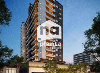 Apartamento à venda no Bairro Barreiros em São José-SC, com 2 quartos, 1 suíte, 1 vaga