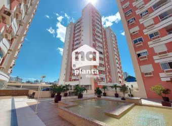 Apartamento à venda no Bairro Barreiros em São José-SC, com 3 quartos, 1 suíte, 2 vagas