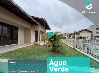 Casa PLANA com 3 dormitórios  à venda, 163 m² - Água Verde - Blumenau/SC