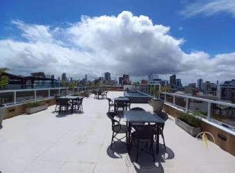 Apartamento com 1 dormitório para alugar, 29 m² por R$ 2.400,01/mês - Bessa - João Pessoa/PB