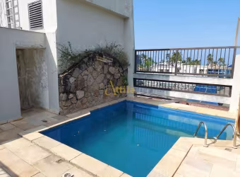 Cobertura 100mts praia, 5 dorms., 4 vagas, Enseada