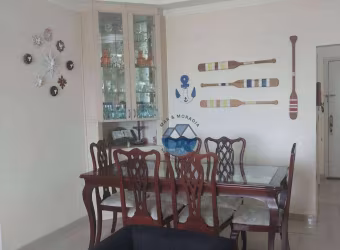 VENDO BELO APARTAMENTO DE FRENTE PARA PRAIA ITARARÉ – DECORADO E SEMI-MOBILIADO - SÃO VICENTE - 81M² - 1 VAGA PRIVATIVA R$ 468.000,00