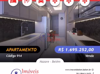 Apartamento de luxo de 4 suítes no Real Paradise no Umarizal
