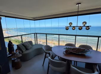 Apartamento a venda no jaguah residence com 2 quartos mobiliado e vista mar em jaguaribe
