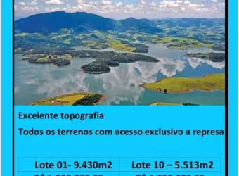 Terrenos 5000m2 no Condomínio Residencial Sao Sebastiao 1, Com uma Vista Linda para Represa Joanópolis, Aceita Financiamento, Pagamento Facilitado