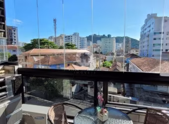 Apartamento 3 quartos reformado no Campo Grande com valor imperdível 109m² e varanda com churrasqueira - Santos/SP
