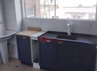 Apartamento para locação pereto do metro guilhermina com 2 dormitórios e vaga de carro