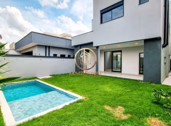 Sobrado a venda - 242m² - 4 suítes e piscina na entrada de Paulínia