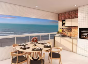 Apartamento Frente Mar para Venda em Praia Grande, Jardim Imperador, 2 dormitórios, 1 suíte, 2 banheiros, 1 vaga