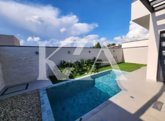 Casa Térrea com piscina no Condomínio Residencial Pecan, em Itupeva.