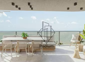 Cobertura Duplex com vista mar e varanda/sacada a 82 metros da praia de Camboinha/Cabedelo. - CO0132