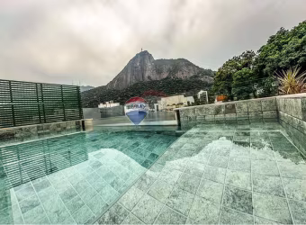 Cobertura triplex impecável na Lagoa, com vista deslumbrante para o Cristo Redentor!
