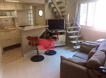 Apartamento Duplex mobiliado para locação com 45mts, Vila Nova Conceição, São Paulo, SP