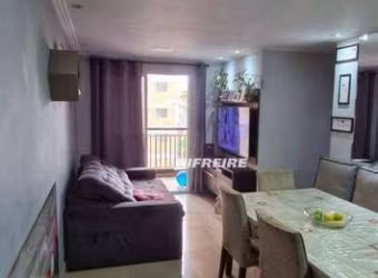 Apartamento com 3 dormitórios para alugar, 65 m² por R$ 3.395,00/mês - Utinga - Santo André/SP