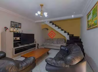 Sobrado com 3 dormitórios à venda, 205 m² por R$ 650.000,00 - Parque Novo Oratório - Santo André/SP