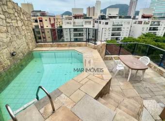Cobertura com 2 dormitórios à venda, 170 m² por R$ 650.000,00 - Praia da Enseada - Guarujá/SP