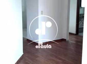 Apartamento a venda com 60m², 2 dormitórios, 1 banheiro, 1 vaga, na Vila Alzira, Santo André/SP.