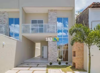 Casa com 3 dormitórios à venda, 117 m² por R$ 460.000,00 - Luzardo Viana - Maracanaú/CE