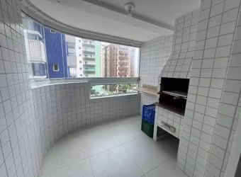 Apartamento com varanda gourmet com 1 dormitório à venda, 42 m² por R$ 360.000 - Maracanã - Praia Grande/SP