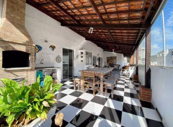 Cobertura com 4 dormitórios à venda, 228 m² por R$ 550.000,00 - Enseada - Guarujá/SP
