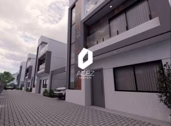 Sobrado novo com 03 quartos 01 suíte, 02 vagas e rooftop!!!