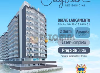 Apartamento com 2 dormitórios à venda, 71 m² por R$ 450.000,00 - Massaguaçu - Caraguatatuba/SP