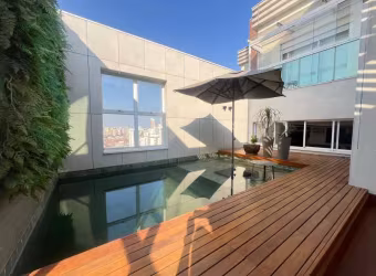 COBERTURA DUPLEX A VENDA NO JD ANÁLIA FRANCO, 04 DORMITÓRIOS, 02 SUÍTES, 06 VAGAS + DEPOSITO !