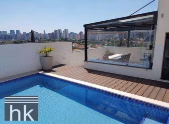 Cobertura com 3 dormitórios à venda, 287 m² por R$ 2.340.000,00 - Brooklin - São Paulo/SP