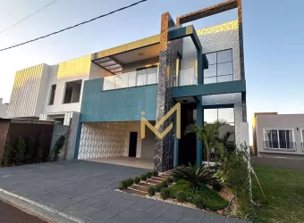 Sobrado com 3 dormitórios à venda, 211 m² por R$ 1.700.000,00 - Condomínio Paysage Felicitá - Cascavel/PR
