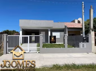 LINDA CASA NOVA AO LADO DO CENTRINHO EM NOVA TRAMANDAÍ