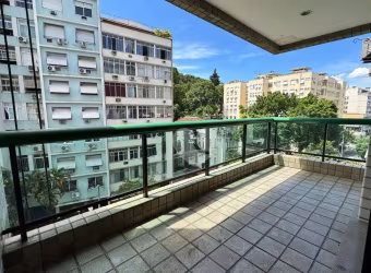 Apartamento com varanda, 2 quartos (suíte), dependência, vaga à venda, 93 m² por R$ 980.000 - Laranjeiras
