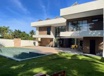 Casa 5/4 sendo 4 suítes, 624 m² por R$ 5.000.000 - Busca Vida - Camaçari/BA