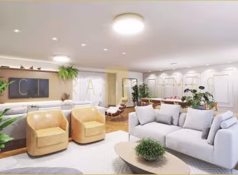Apartamento à venda, 220m², luminoso, 3 suítes, 2 vagas, coração de Higienópolis