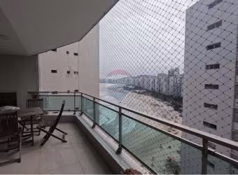 Magnífico apartamento, PREÇO ABAIXO DO MERCADO com vista de toda Praia das Pitangueiras à venda, 246 m² - Morro do Maluf - Guarujá/SP