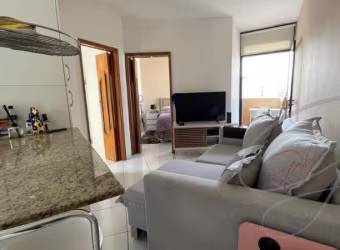 Apartamento (Studio) com 38 m², contendo dormitório, sala estar/tv, banheiro e garagem, na Avenida Miruna, Moema, SP.