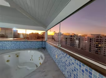 Cobertura com jacuzzi e churrasqueira privativos na Vila São Francisco