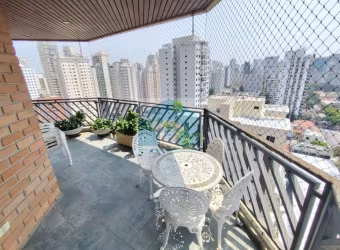 Apartamento Campo Belo, 216m², 3 suites e 3 vagas , com lazer .