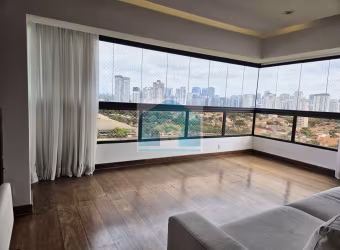 Apartamento no  Brooklin  com vista para  Hípica  locação. 3 suites ,4 vagas  com lazer .