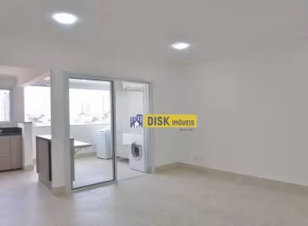 Apartamento com 1 dormitório para alugar, 68 m² por R$ 3.450,01/mês - Parque das Nações - Santo André/SP