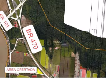 TERRENO COM EXCELENTE POTENCIAL LOGíSTICO NO BAIRRO VOLTA GRANDE, NAVEGANTES - SC
