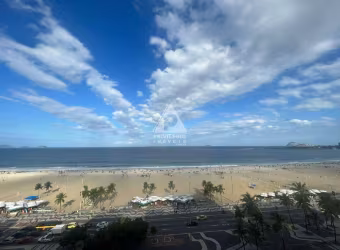 Apto frontal mar, andar alto, 2 suítes