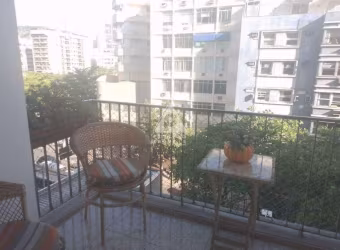 Apartamento com varanda, 2 quartos, 1 suíte, 1 vaga, Botafogo - RIO DE JANEIRO/RJ